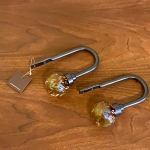 4 Anthropologie Hand-painted Curtain Holdbacks